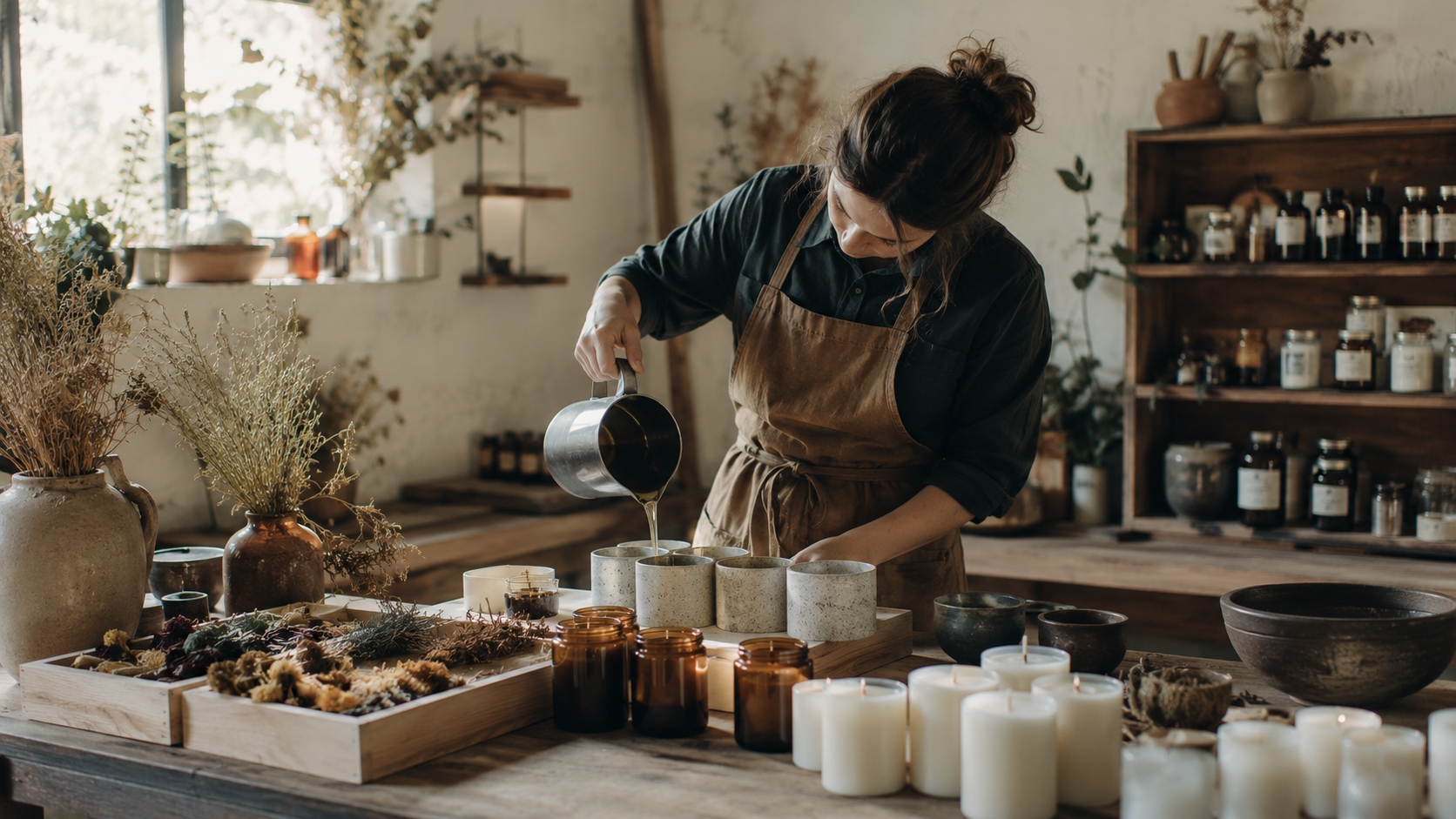 Home decor & interiors content production at Nerds Creative — environmental shot of the work in progress