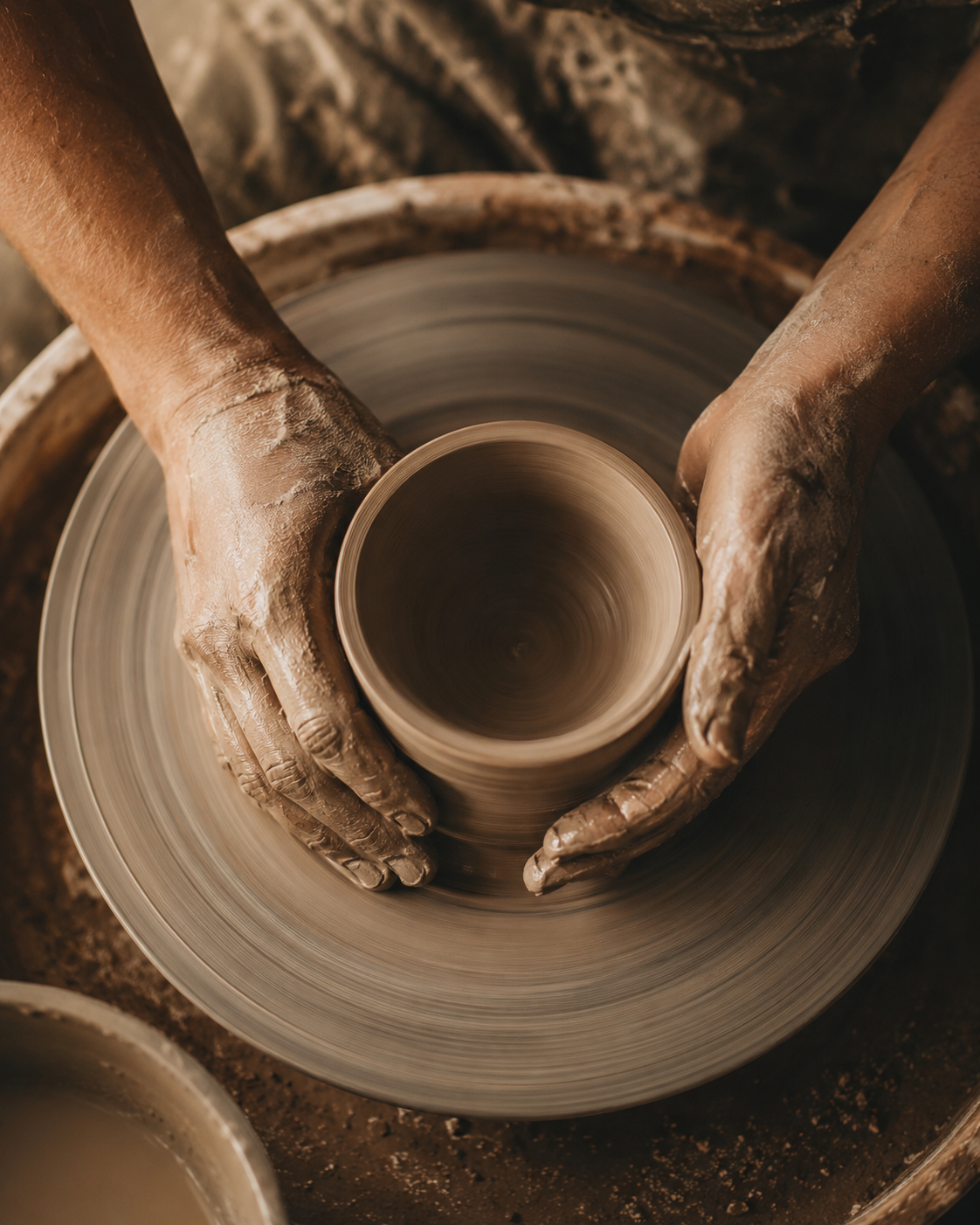 A maker's hands at work — Nerds Creative captures the craft that already exists in your business