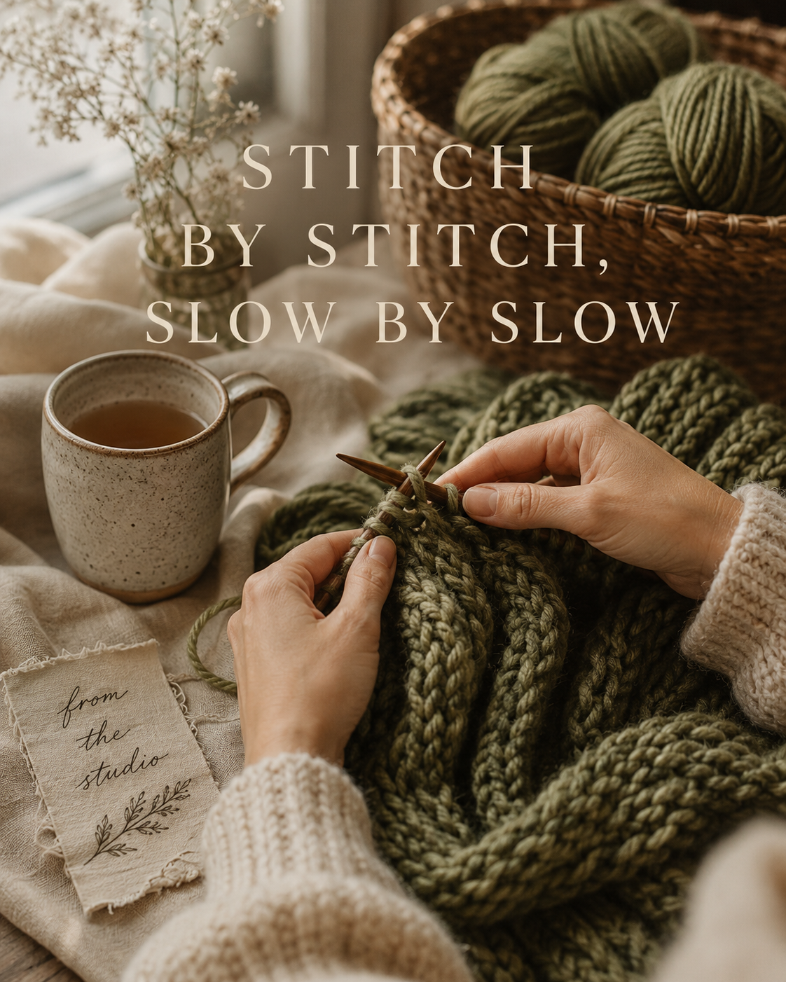 Moss & Merrow — Story-of-the-piece sample Instagram post by Nerds Creative