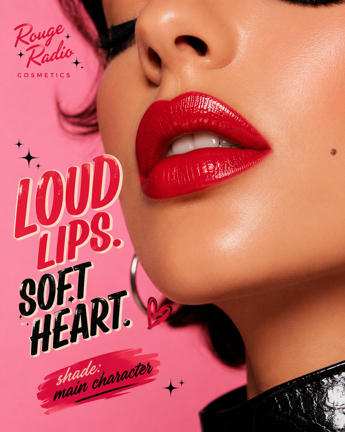 Rouge Radio Cosmetics — Carousel cover sample Instagram post by Nerds Creative