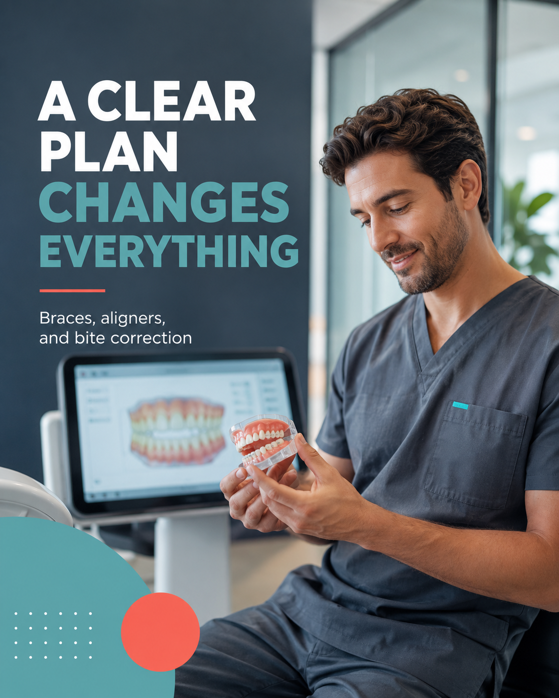 BrightPath Orthodontics — Hero post sample Instagram post by Nerds Creative