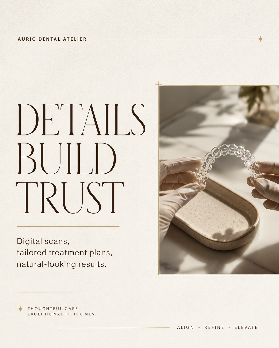 Maple Lane Family Dental — Story-of-the-piece sample Instagram post by Nerds Creative