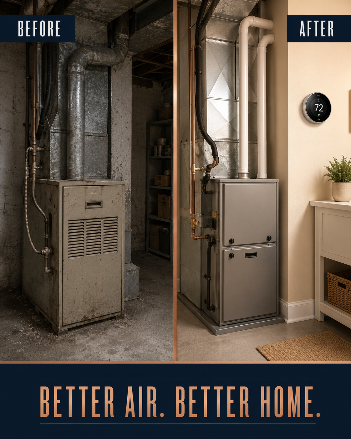 Northline Heating Co — Carousel cover sample Instagram post by Nerds Creative