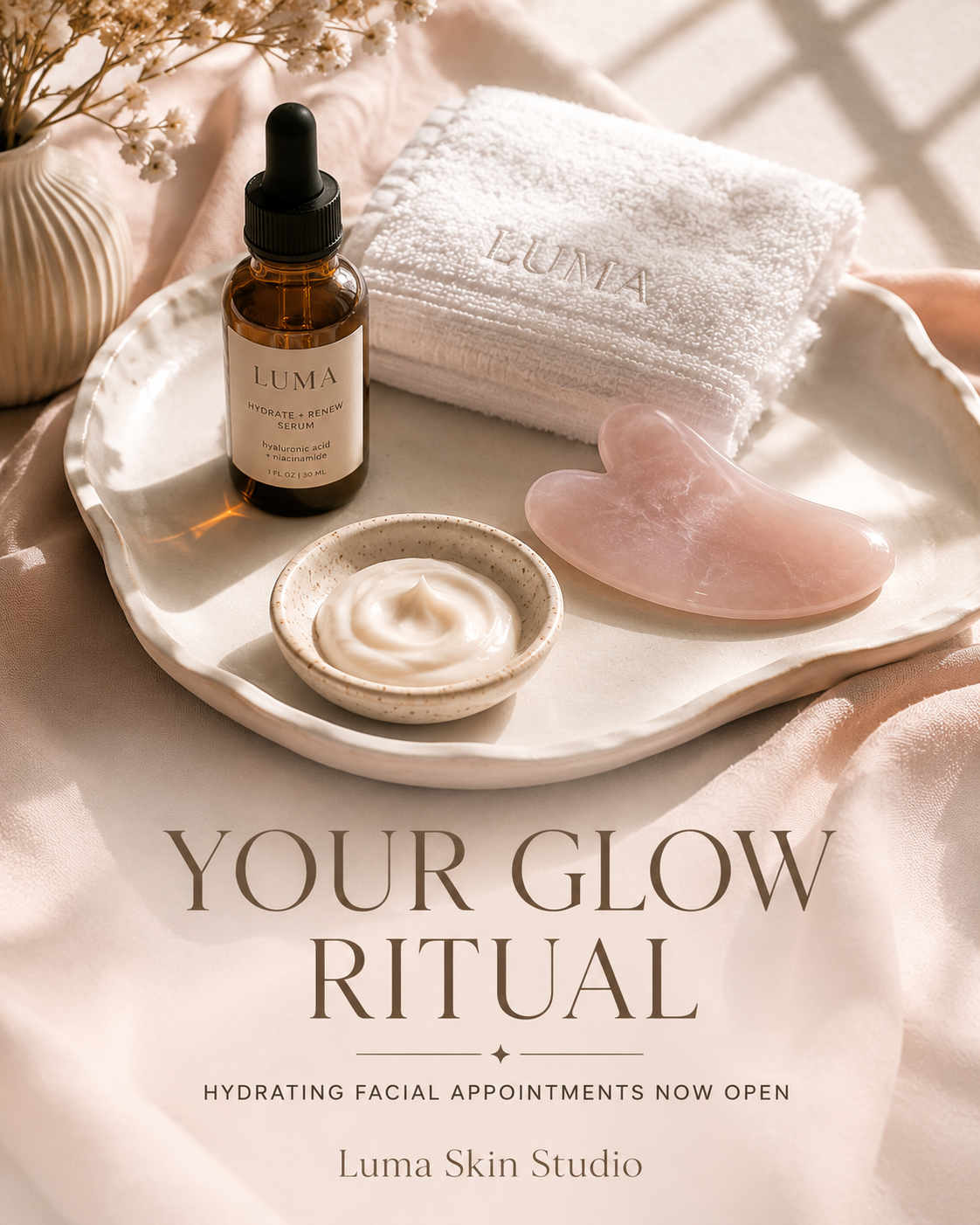 Luma Skin Studio — Carousel cover sample Instagram post by Nerds Creative