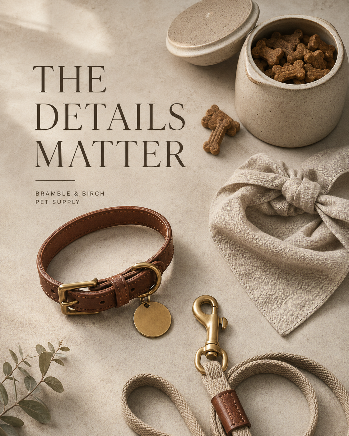 Bramble & Birch Pet Supply — Carousel cover sample Instagram post by Nerds Creative