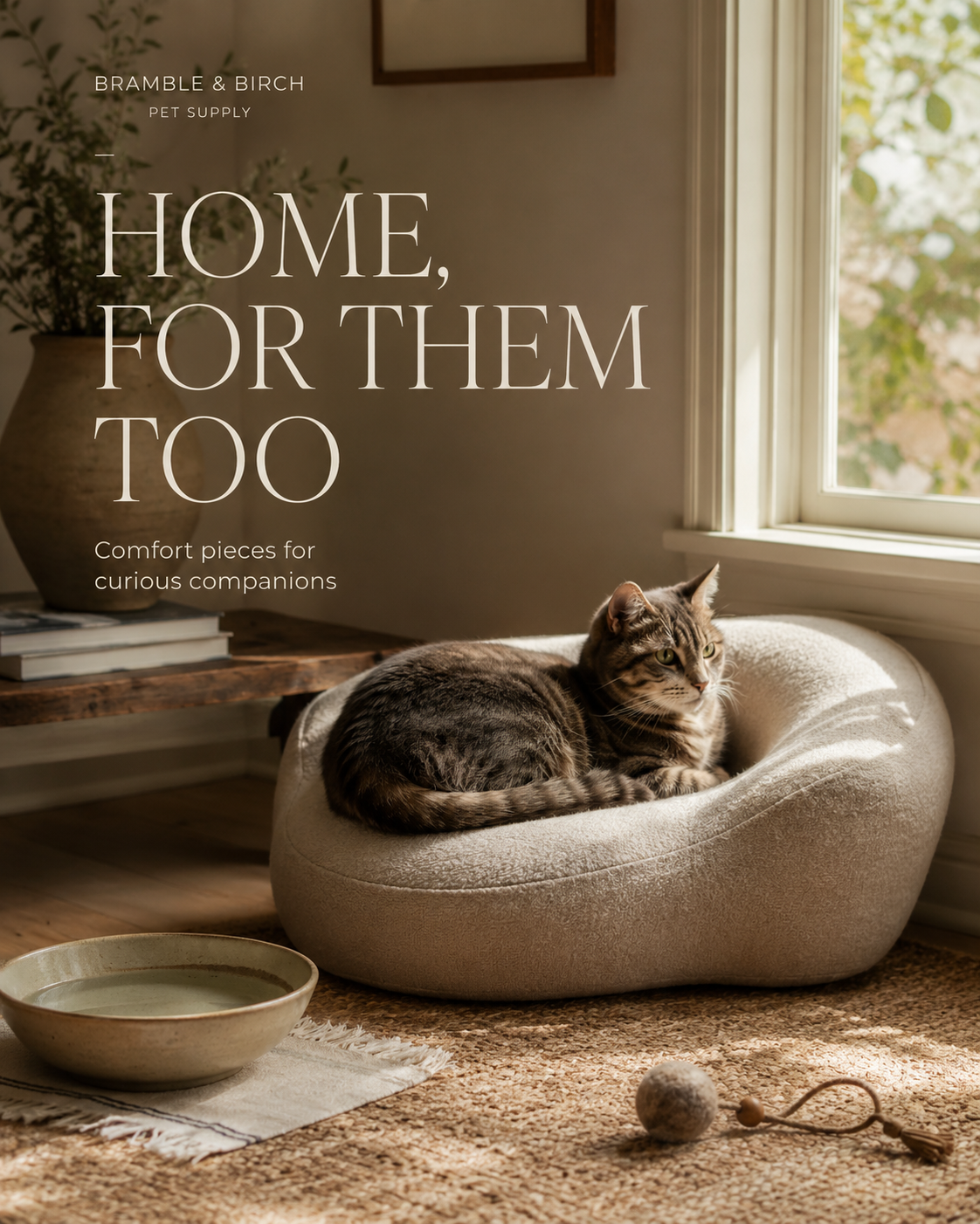 Bramble & Birch Pet Supply — Story-of-the-piece sample Instagram post by Nerds Creative